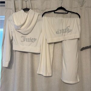 Juicy Couture White Tracksuit Set